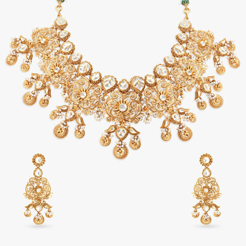 Majestic Gold Necklace Set
