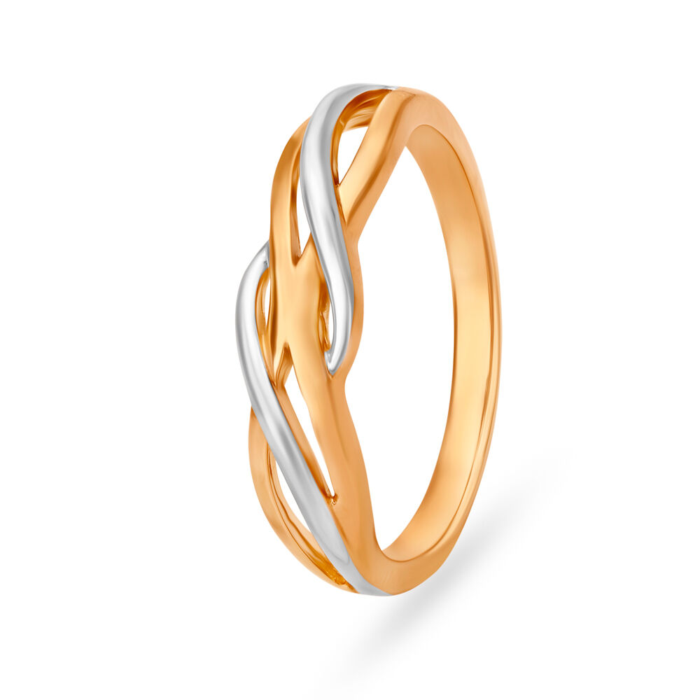 Buy Spiral Gold Ring | kasturidiamond.com