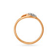 14kt Rose Gold Wave-style Finger Ring,,hi-res image number null