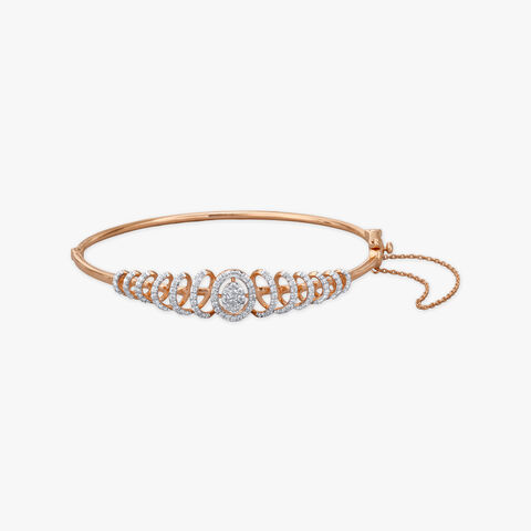 Luxe Curves Diamond Bangle