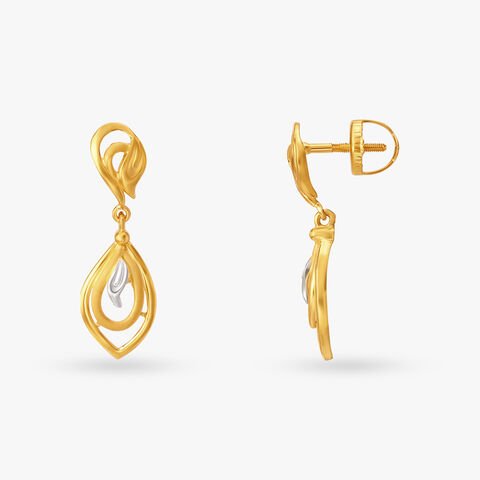 Droplet Drift Drop Earrings