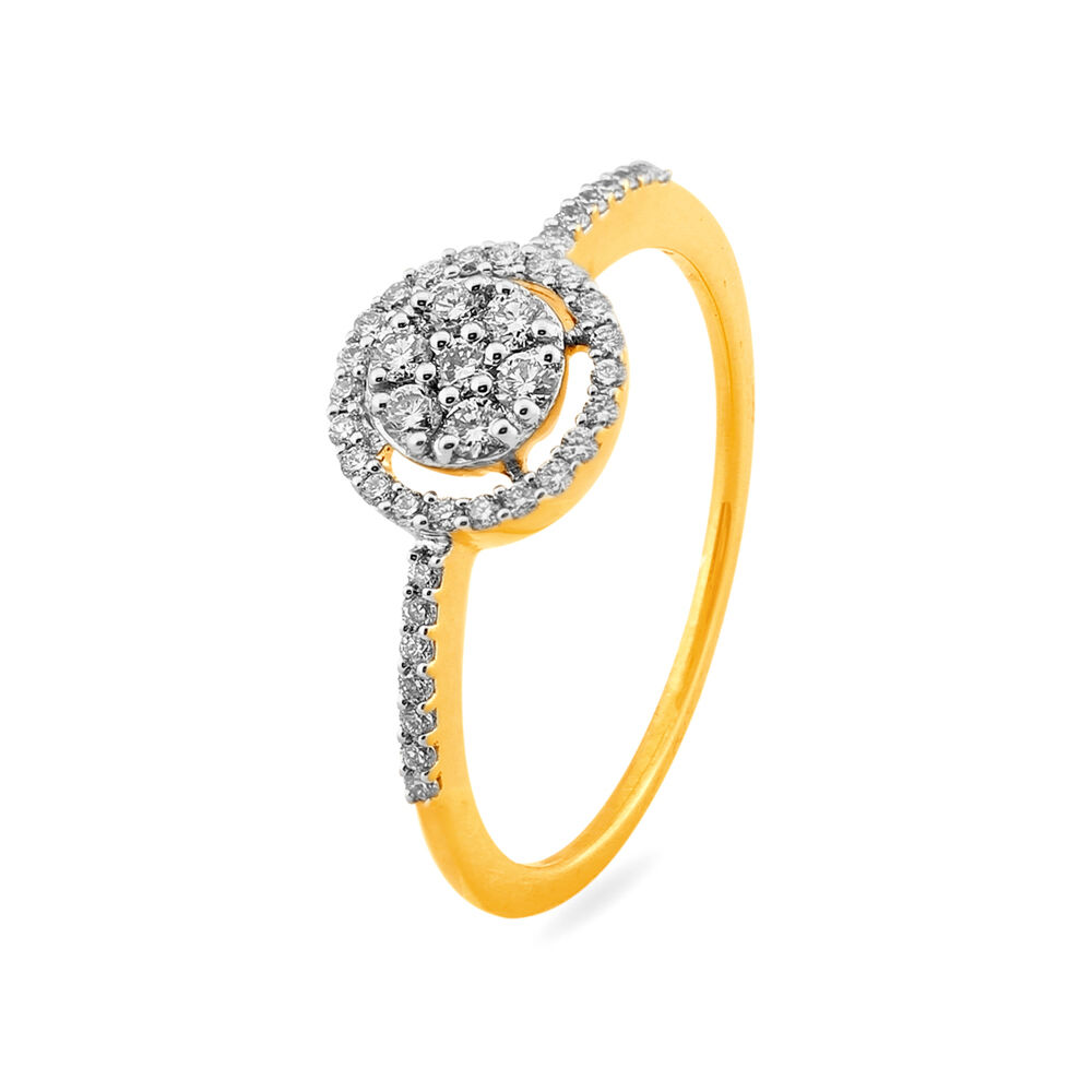 Charming Diamond Finger Ring