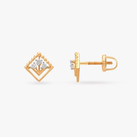 Unparalleled Elegance Diamond Stud Earrings