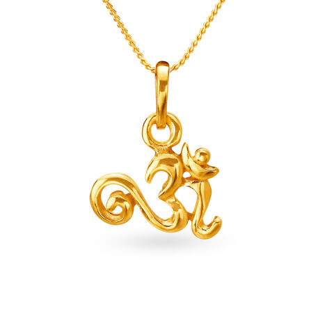 Pious Om Pendant