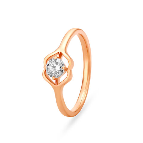 Ornate Cluster Diamond Ring