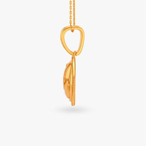 Pious Ganesha Pendant