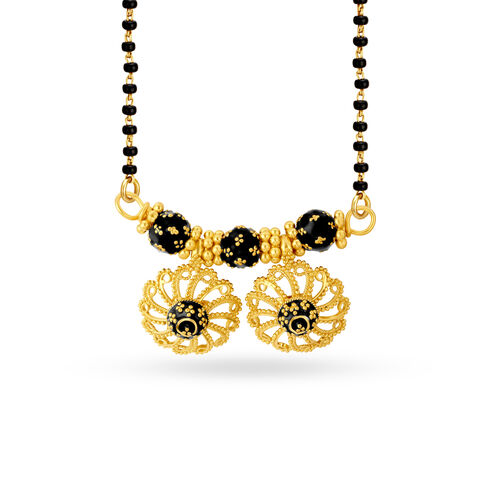 Charming Gold Mangalsutra Pendant
