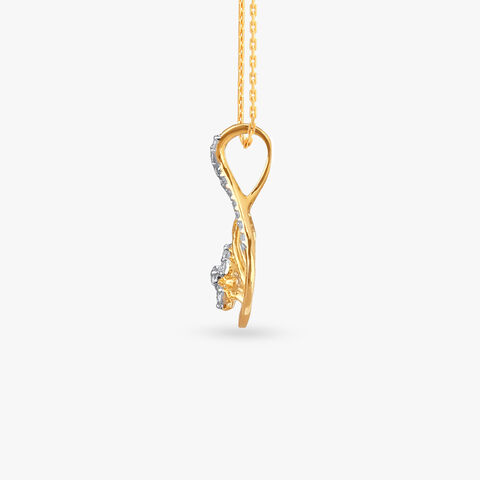 Garden Dew Diamond Pendant