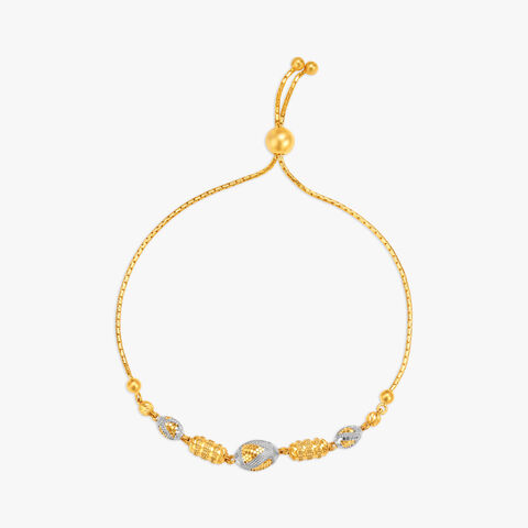 Textured Beads Bracelet