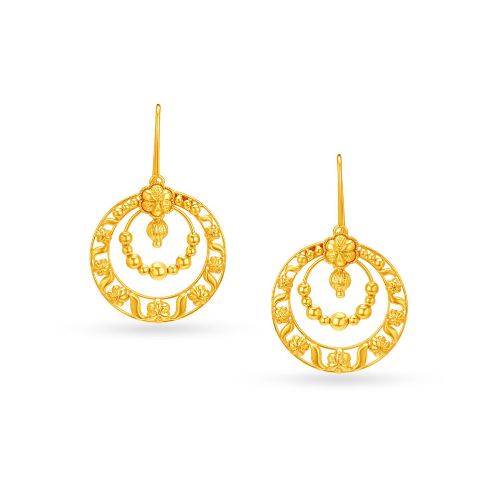 Modern Large Hoop Earrings