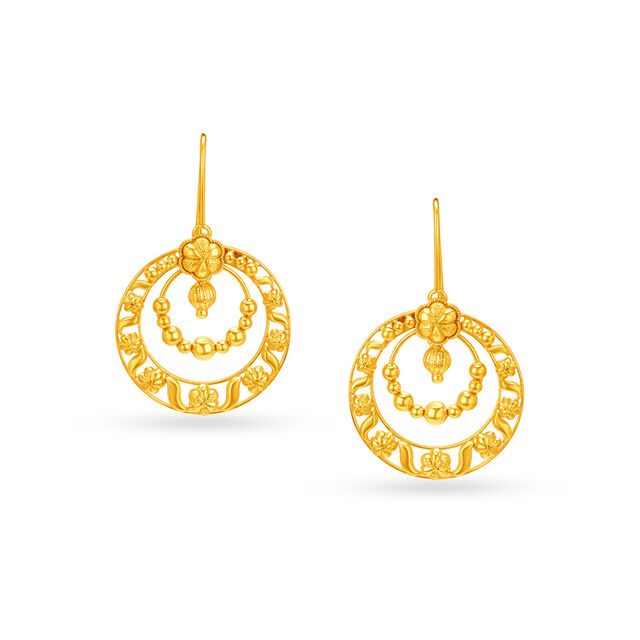 Modern Large Hoop Earrings,,hi-res image number null