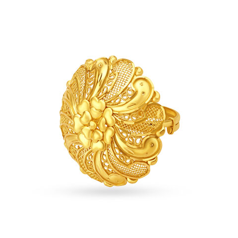 Grand Filigree Finger Ring
