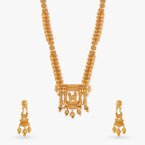 Temple Heritage Tribute Necklace Set