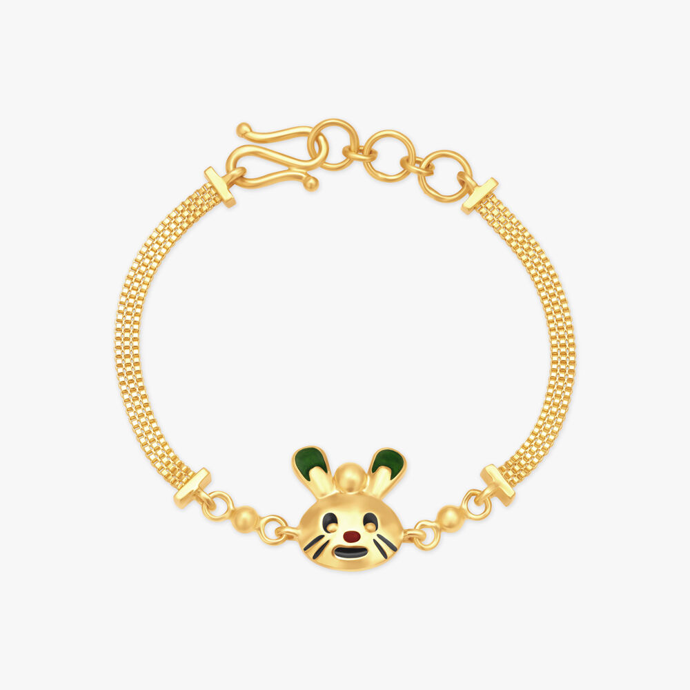 Gold bracelet for baby boy tanishq outlet