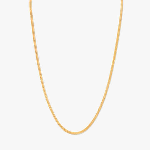 Weave Perfection Gold Chain