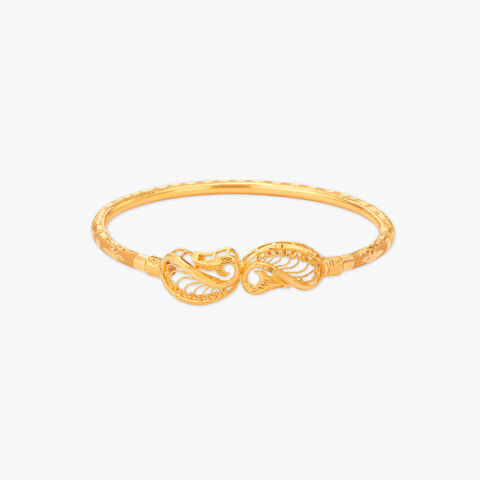 Paisley Poetry Loha Gold Bangle