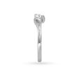 Sleek White Platinum Finger Ring,,hi-res image number null