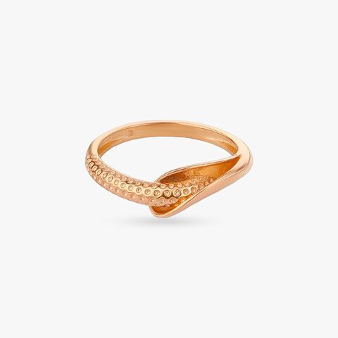 Sculpted Flow Gold Ring alternate view 1
