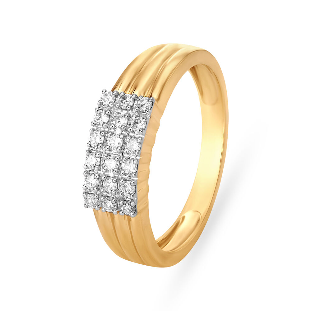 TANISHQ 18KT Gold Sapphire and Diamond Ring 16 mm in Hyderabad at best  price by Kanakam Gold India Pvt Ltd - Justdial