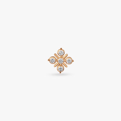Tiny Gleam Diamond Nose Pin