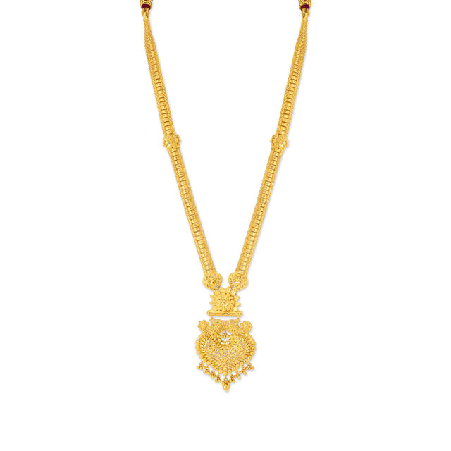 Glamorous Traditional Gold Sita Haar,,hi-res image number null