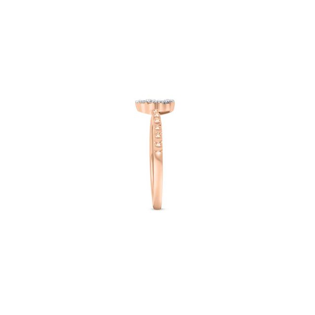 14 KT Rose Gold Elegant Ring,,hi-res image number null