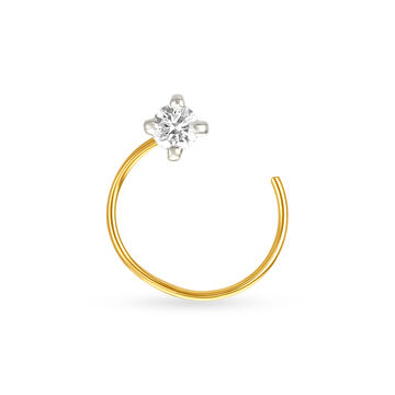 Stunning Diamond Nose Pin
