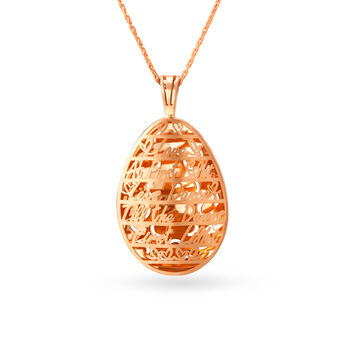Tale of Two - 18kt Rose Gold Pendant