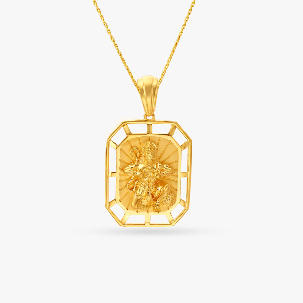 Hanuman clearance pendant tanishq