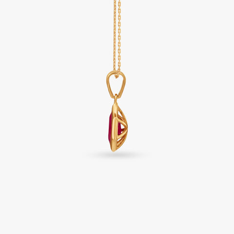 Royal Blush Gold Pendant