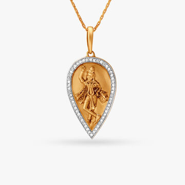 Radiant Krishna Diamond Pendant