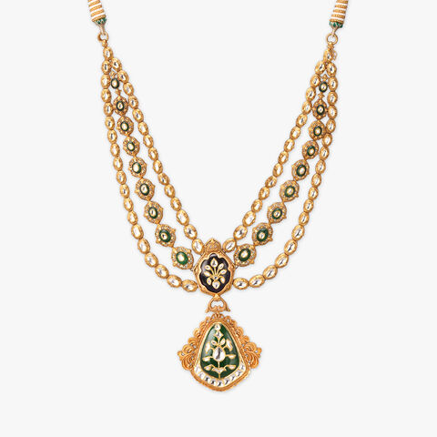 Imperial Opulence Gold Necklace Set