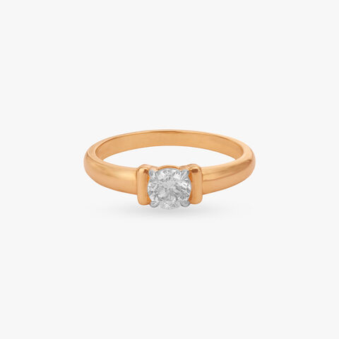 Timeless Charm Solitaire Ring