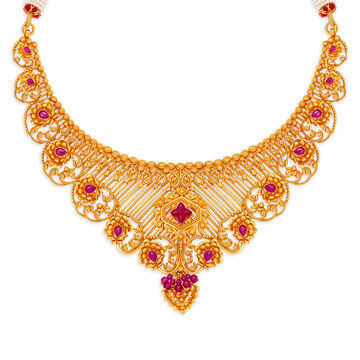 Tanishq choker set designs clearance