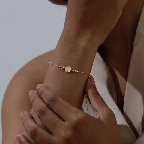 Serene Orbit Diamond Bracelet