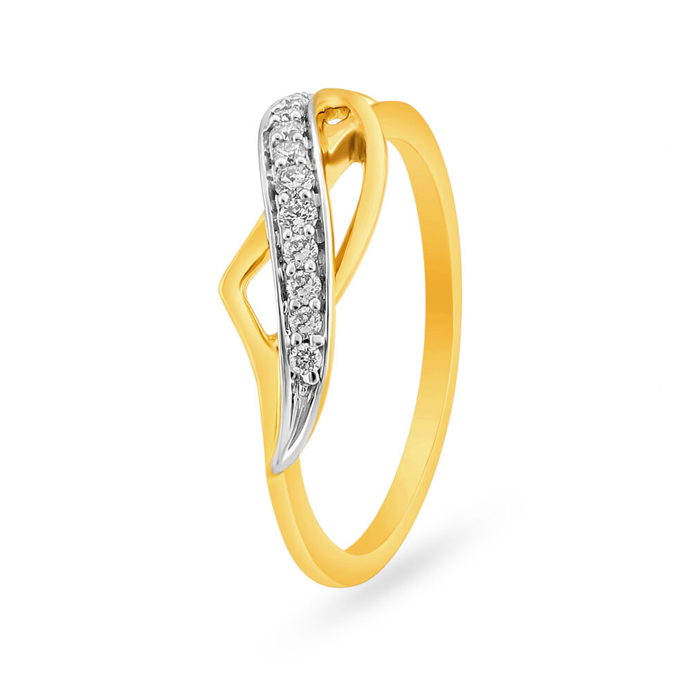 Oval Cut Diamond Set Half Eternity Ring in Yellow Gold - Lister Horsfall