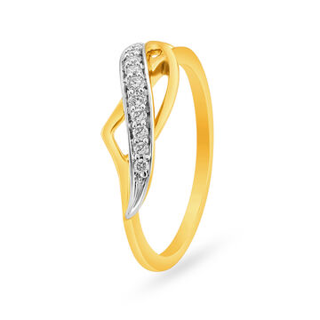 Elegant Gold Diamond Eternity Ring