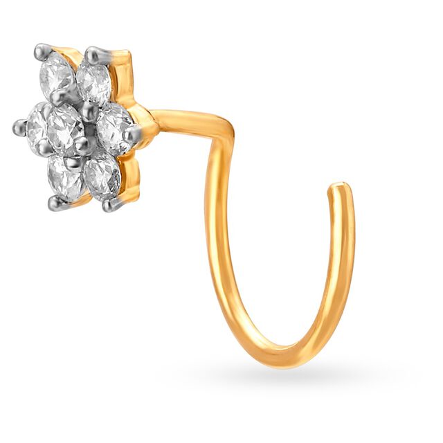 Vanca Diamond Nose Pin,,hi-res image number null