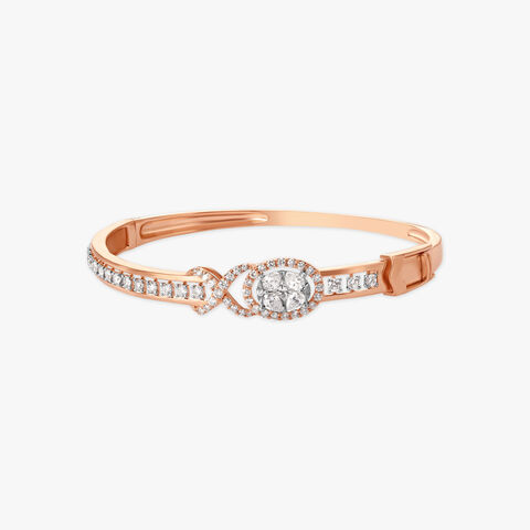 Exhilarating Diamond Bangle