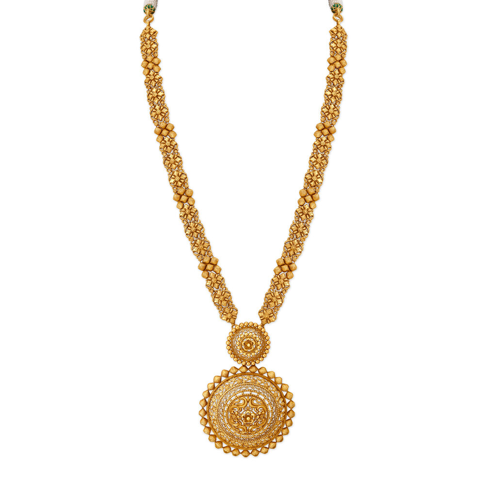 Gold long discount set designs tanishq
