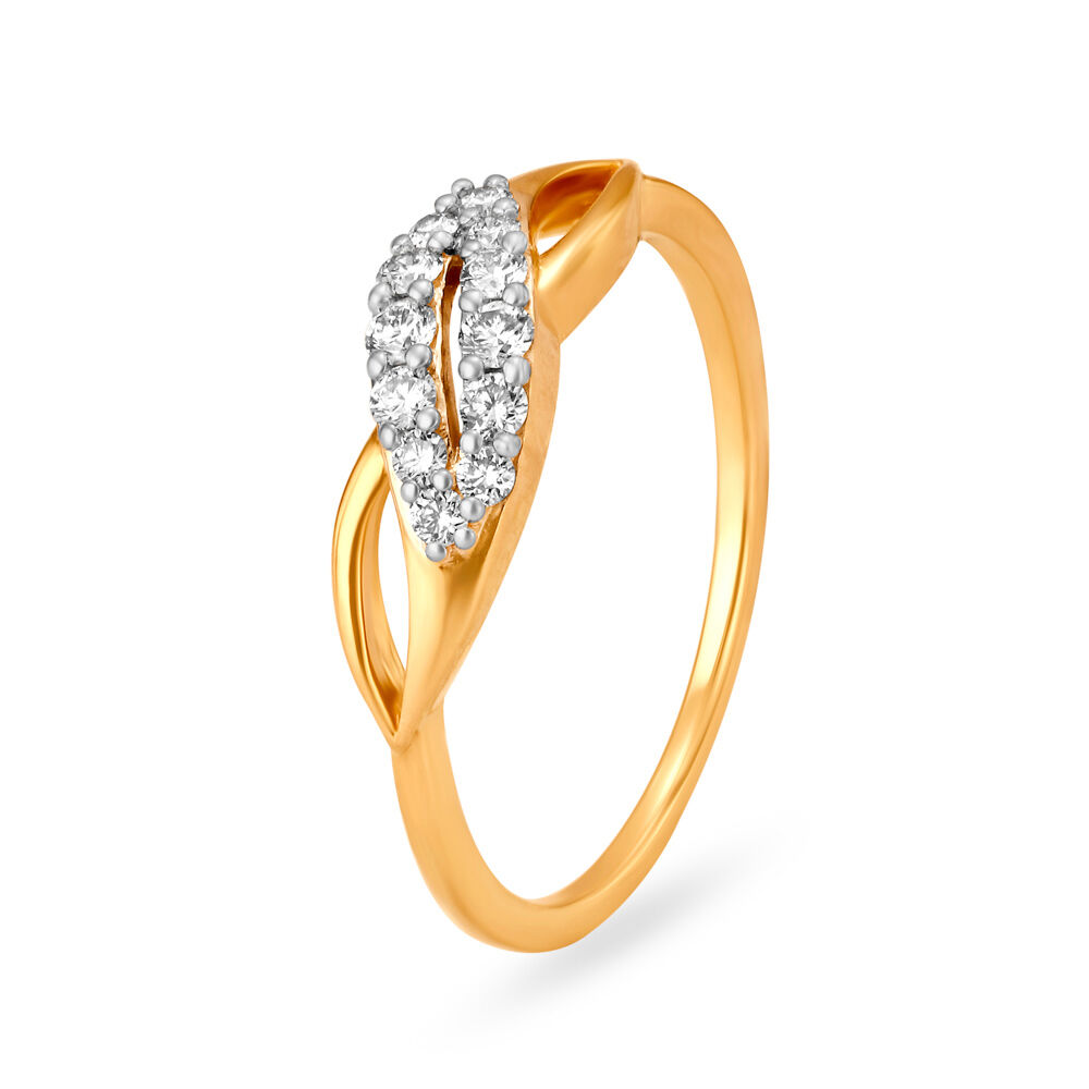 Buy Mia by Tanishq 18k Gold Casual Diamond Ring for Women Online At Best  Price @ Tata CLiQ