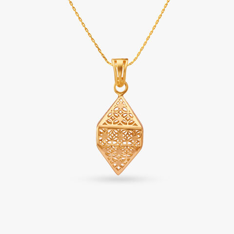 Artistry Gold Pendant