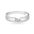 Artistic 950 Pure Platinum And Diamond Finger Ring,,hi-res image number null