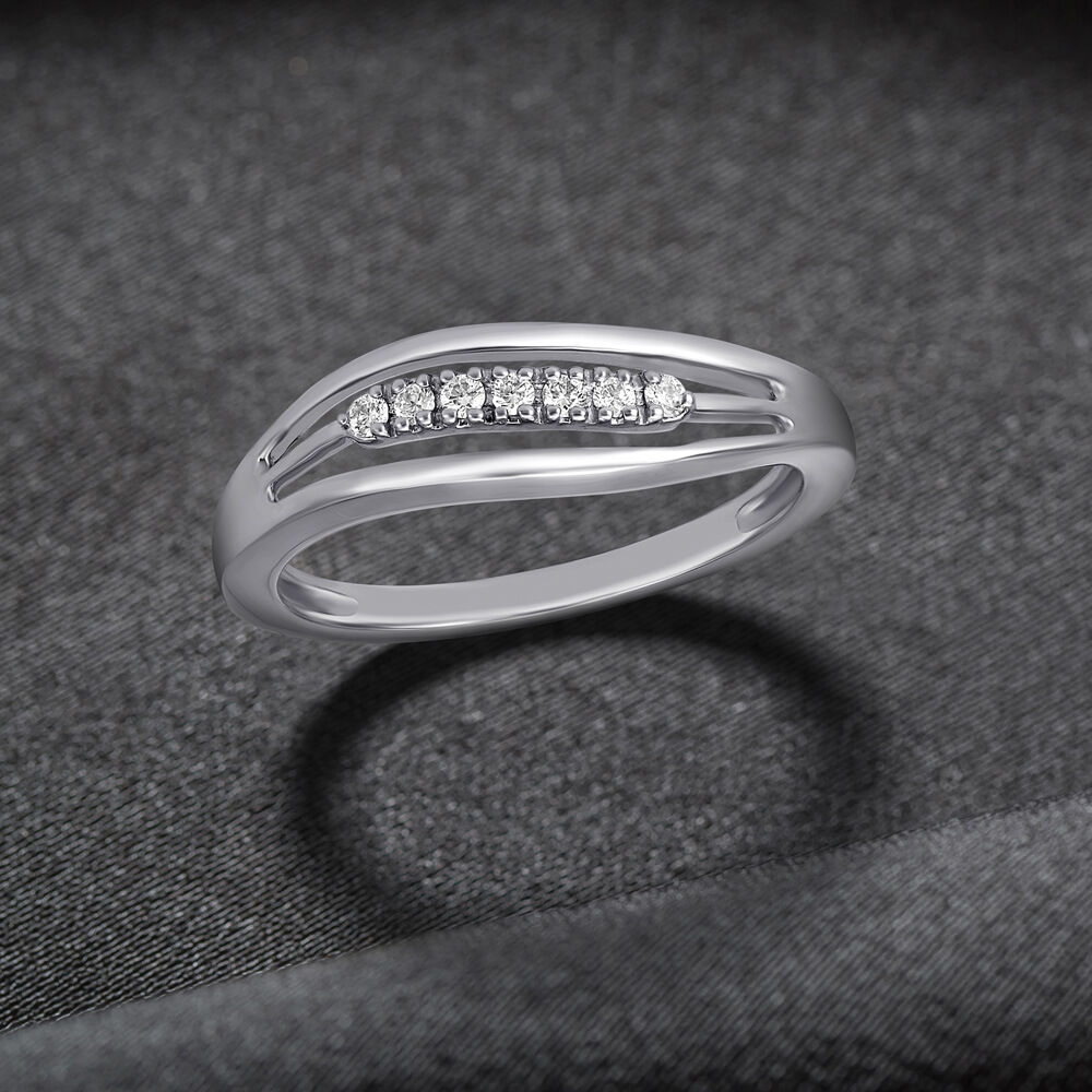 Tanishq platinum diamond rings best sale for female with price