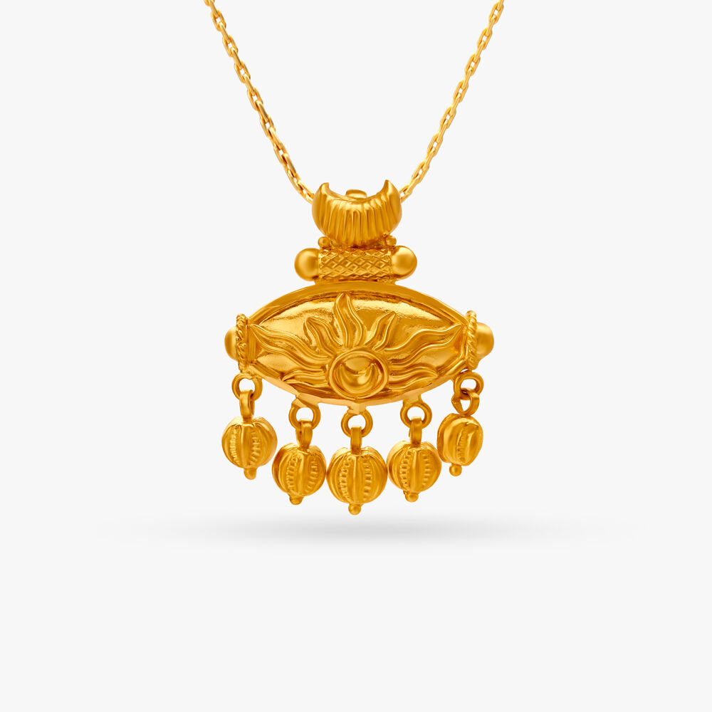 Jitiya 2024 gold pendant