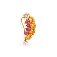 Ethereal Gold Nose Pin,,hi-res image number null