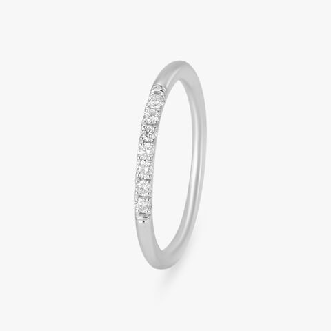 Glacial Diamond Finger Ring