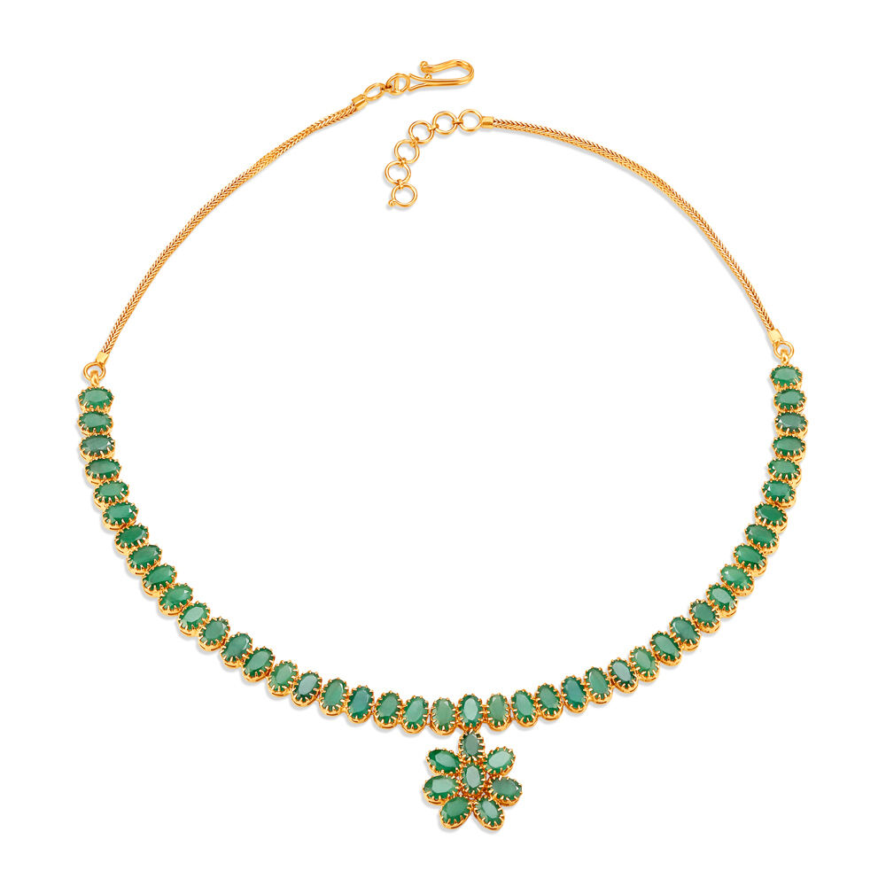 Beena Emerald Necklace