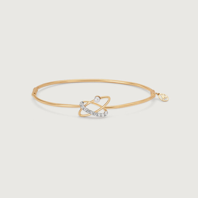 Astral Pearl Dance14KT Bangle,,hi-res image number null