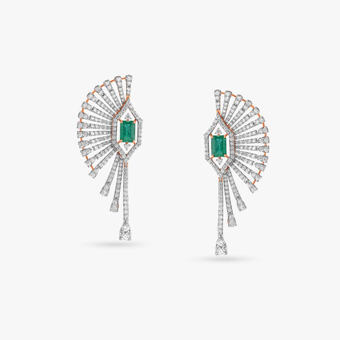 Entrancing Diamond Earrings